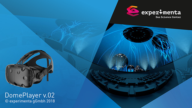 VR Dome Player - Splashscreen
