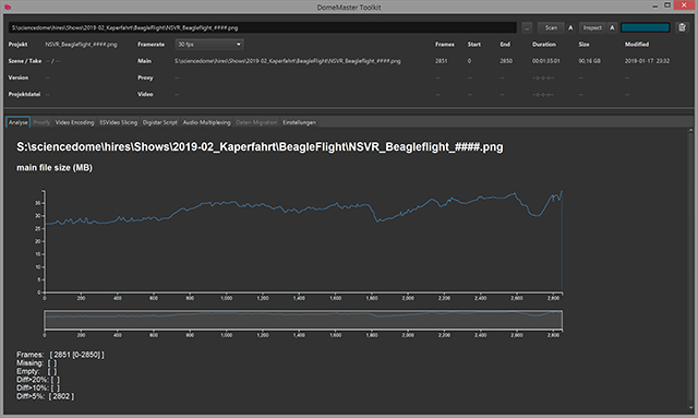 DomeMaster Tools - Analyze